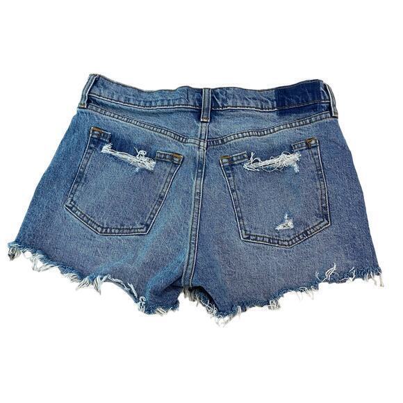 Abercrombie & Fitch The Mom Short Size 4 /27 - Picture 2 of 6